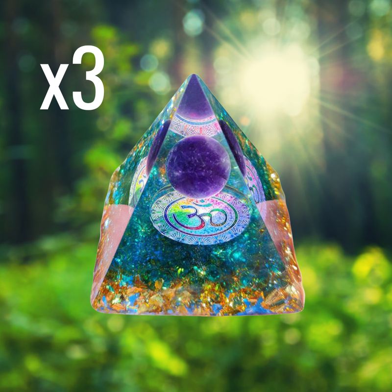 High-It 7 - ZEUS XI - Orgonite Pyramid